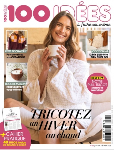 100 idees, magazine, magasine, pull, pull iconique, blanc, nostalgie, 