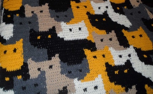 chat, couverture, crochet, chatverture, tuto gratuit, free pattern