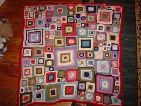 afghan, couverture, tricot, granny,babeth, blanket, crochet,