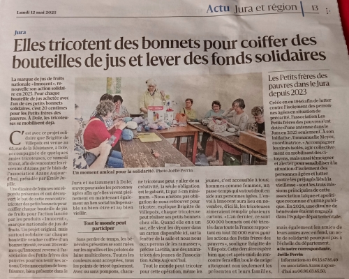 mets ton bonnet; innocent, petits freres des pauvres, bonnets, caritatif, fin de pelotes, stashbuster, contre l'exclusion, tricot, crochet, 