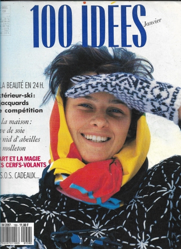 100 idees magazine, shashiko, iconique, sweater, iconic
