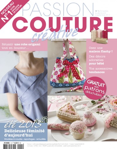 passion, cartonnage, couture, broderie, crochet, tricot, magazine, no 8, catherine, martini,